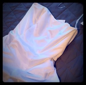 Brand new strapless wedding dress